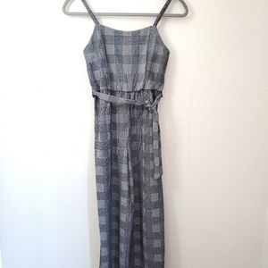 Nickie Lew Romper Jumpsuit long with shoulder tank straps size 12